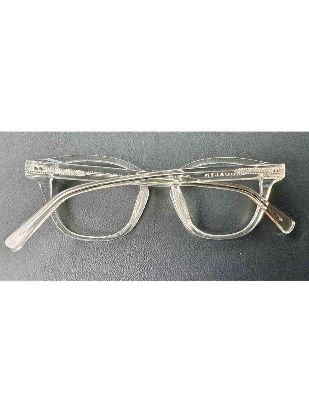 BROOKLYN Eyewear Clear Crystal BUCKLEY Eyeglasses 49/20/150